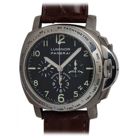 panerai luminor 40mm automatic chrono pam 74 replica|panerai luminor watches.